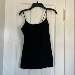 Black camisole tank